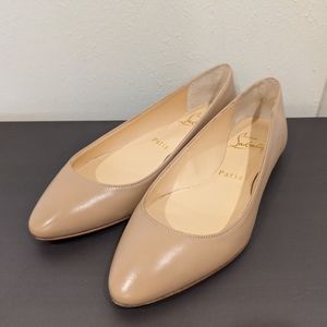 Eloise flat Nappa nude, size 34 1/2